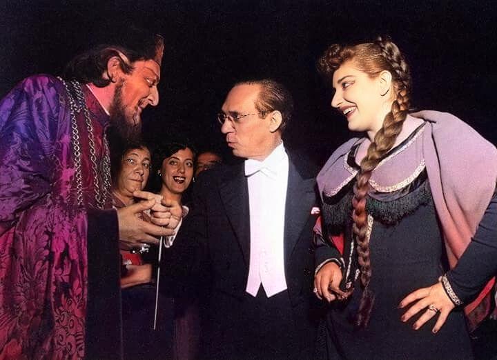 Maria Callas performing in La Gioconda, 1947